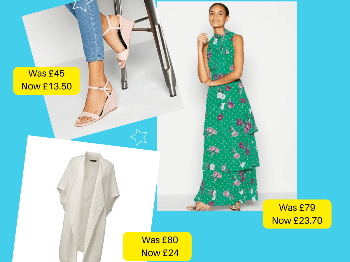 Debenhams Blue Cross&nbsp;Sale